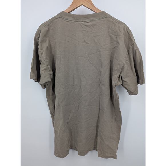 Fred Harvey Trading Co Grand Canyon Embroidered Graphic Tee XL Tan 100% Cotton - Picture 2 of 5